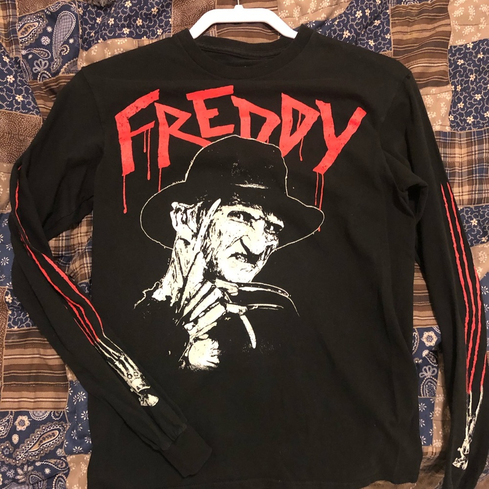Sm long  sleeve Freddy Krueger top